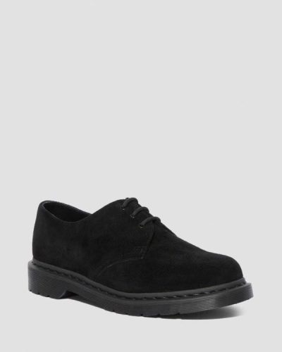 Tenis Dr Martens 1461 Black Suede Para Mujer DR0918N